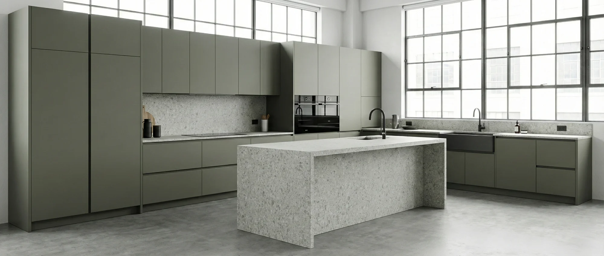 Solid Colour kitchen wrap